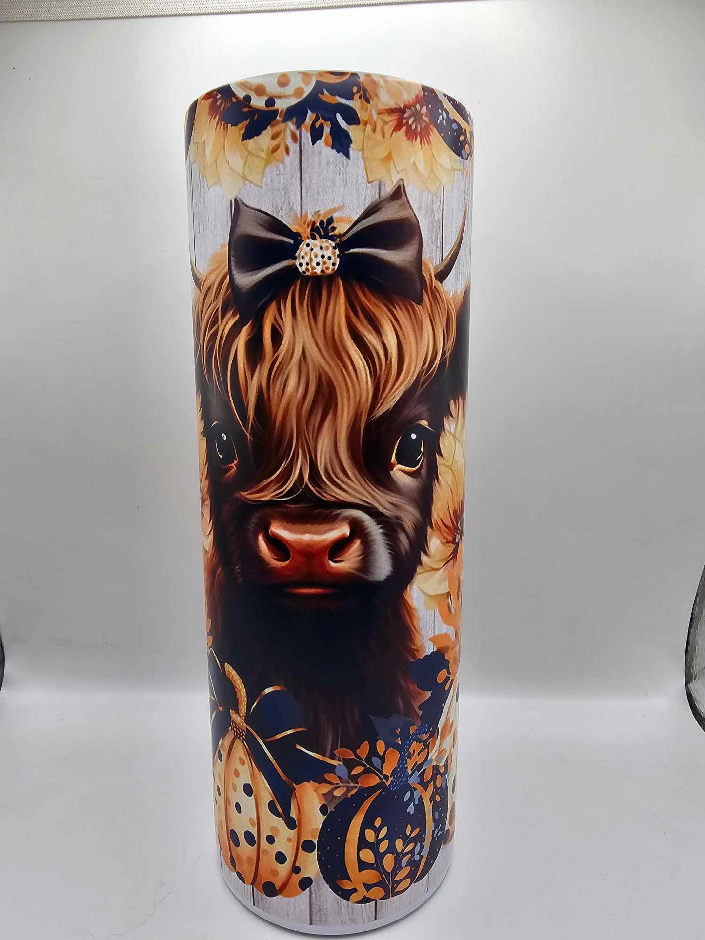 Highland Cow Matte Tumbler