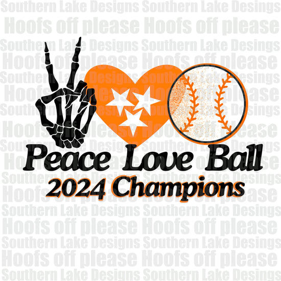 Peace Love Ball