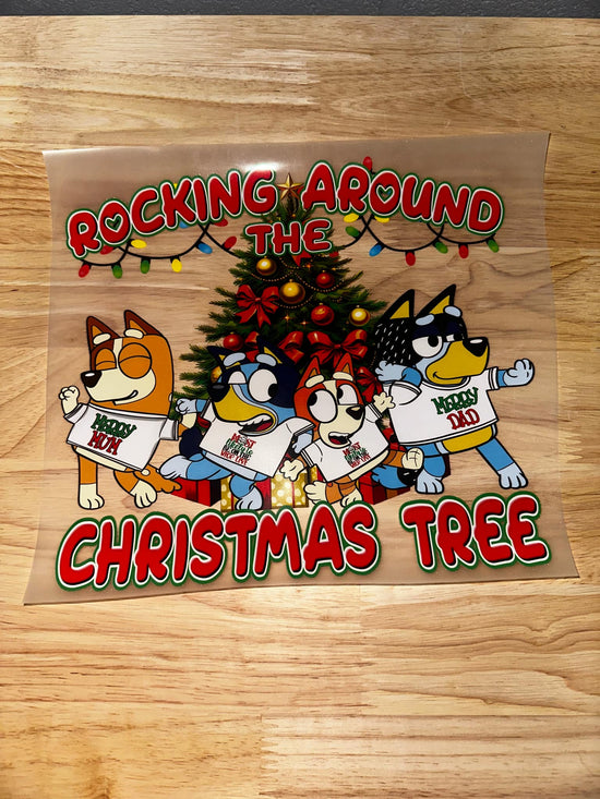 ROCKING AROUND THE CHRISTMAS TREE SINGLE AND GANG SHEET