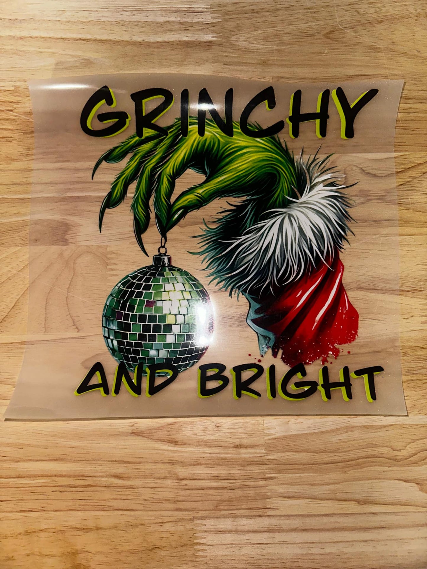 GRINCHY AND BRIGHT SINGLE DTF AND GANG