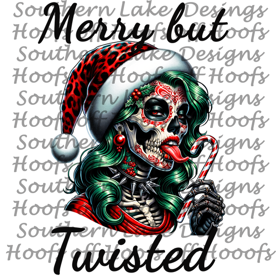 Merry but Twisted Digital Artwork