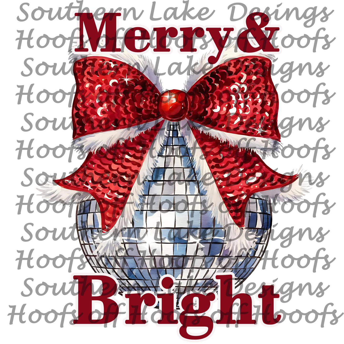 Merry&Bright Digital Artwork